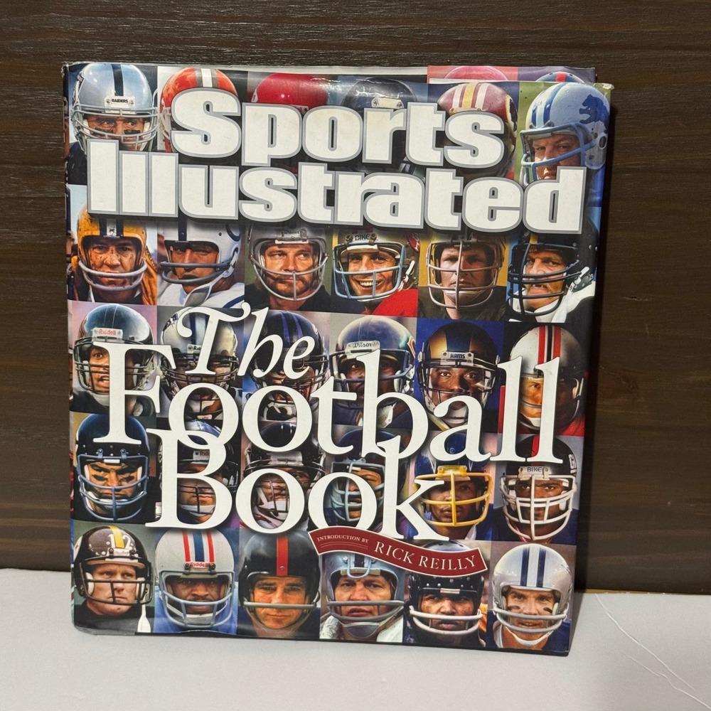 Sports Illustrated The Football Book Hardcover NFL History Rick Reilly OS GOOD